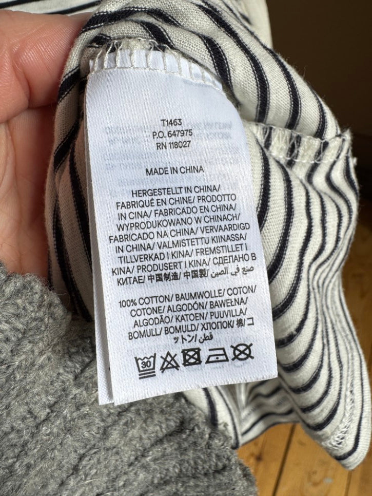 Breton striped vest (M)