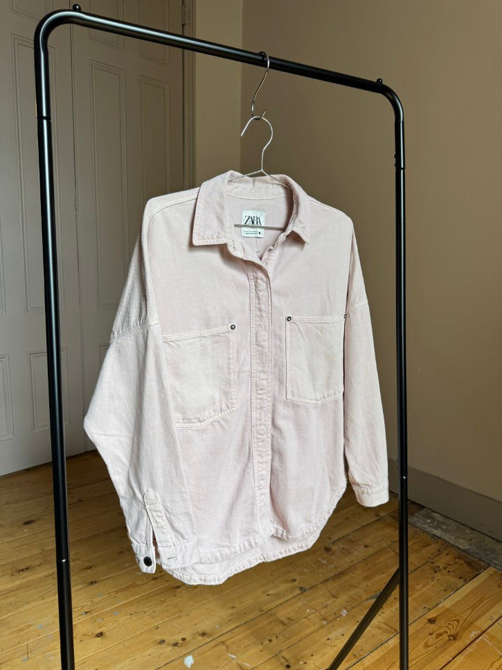 Oversize chore denim jacket (S / M)