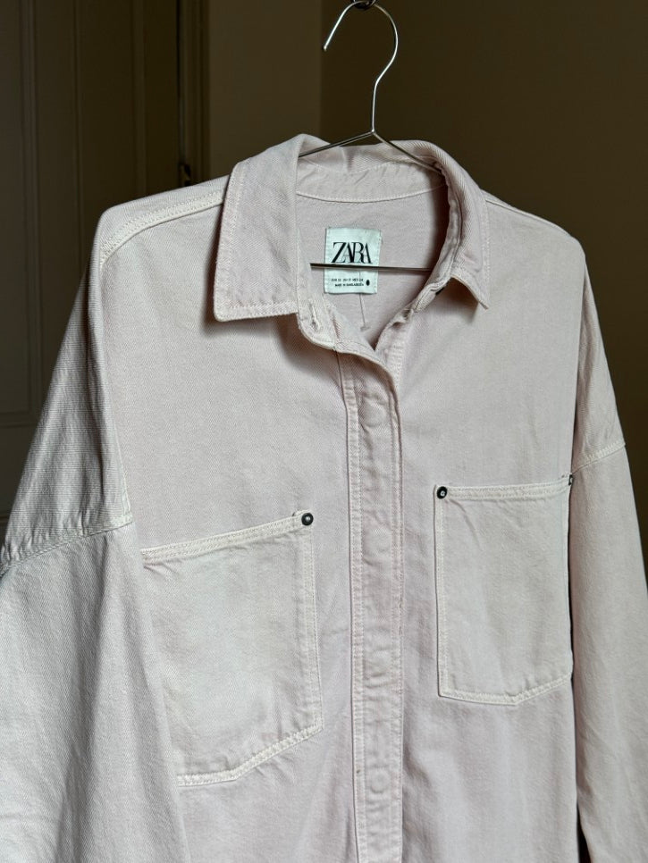 Oversize chore denim jacket (S / M)