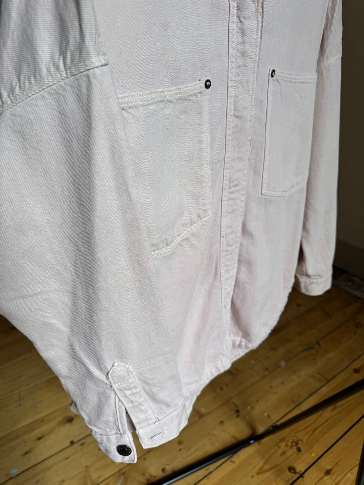 Oversize chore denim jacket (S / M)