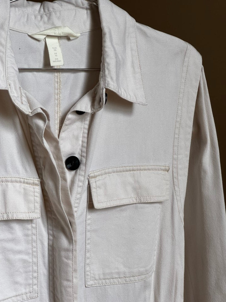Cotton twill jumpsuit / coveralls (S)