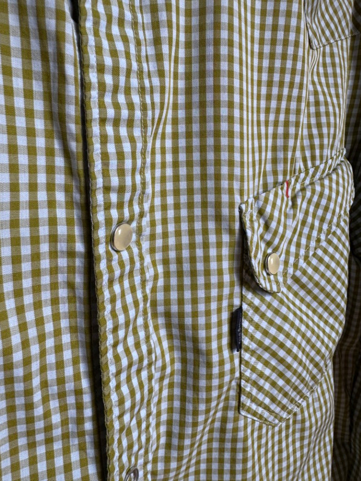 Western gingham shirt (XL)