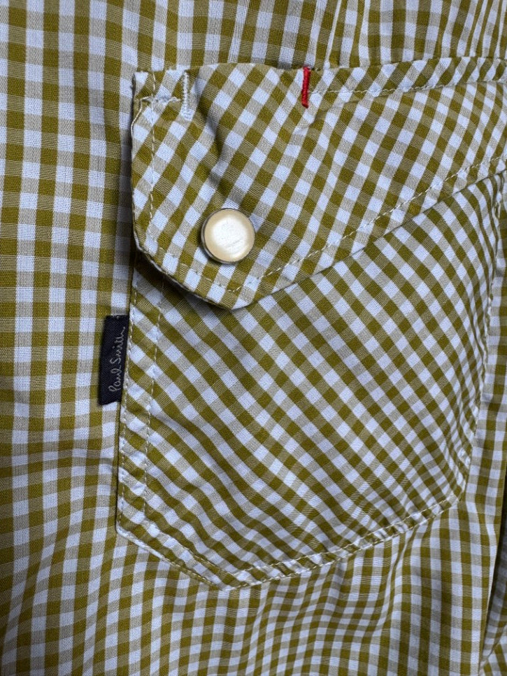 Western gingham shirt (XL)