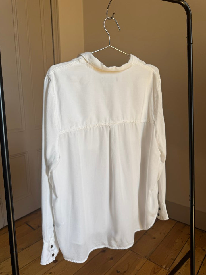 Brushed cotton button down shirt (M / L)