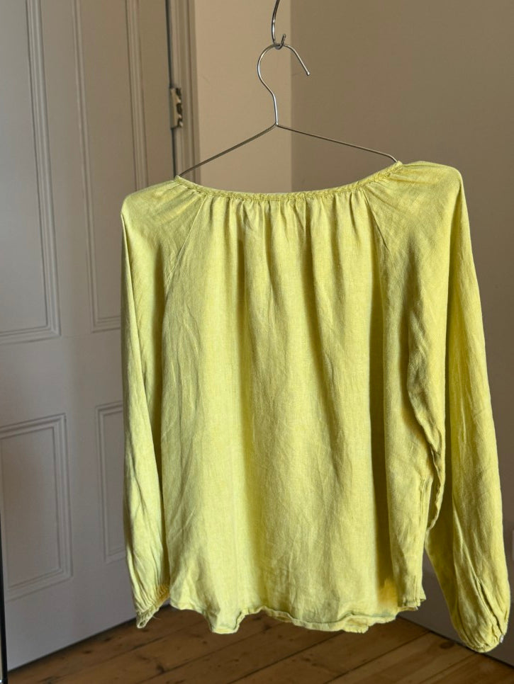 Linen smock top (S)