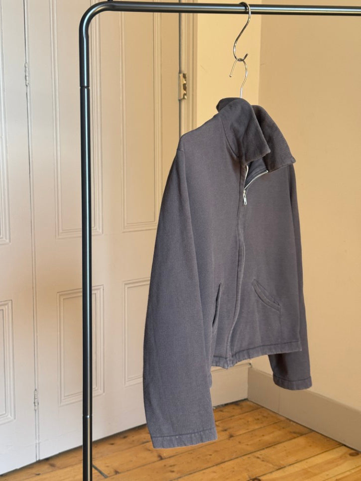 Zip through jersey cardigan jacket (S)