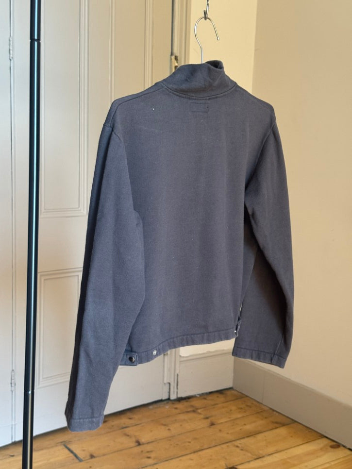 Zip through jersey cardigan jacket (S)