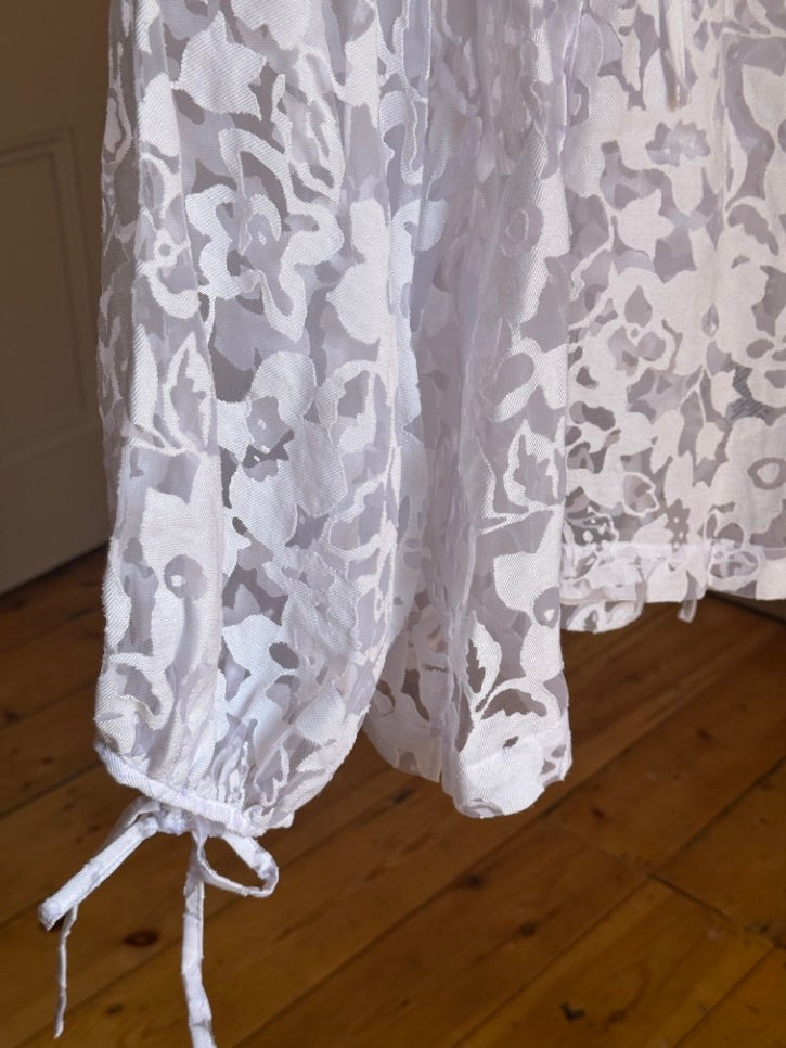 Burn out blouse (L)