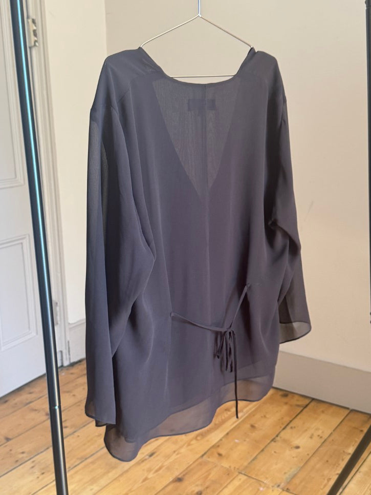 Sheer cover up cardigan (M)